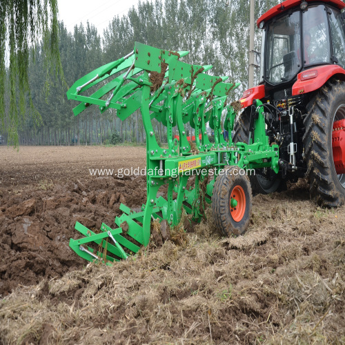 four furrow hydraulic reversible plow